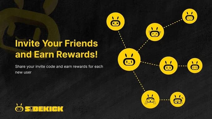 Invite Your Friends to Sidekick and Earn Bonuses with Our New Referral Program!