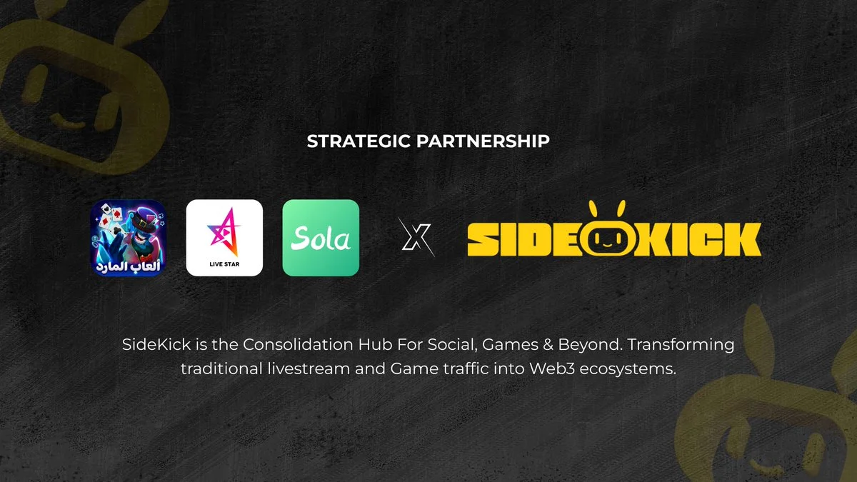 Sidekick Enters the MENA Gaming Market Through Strategic Partnerships