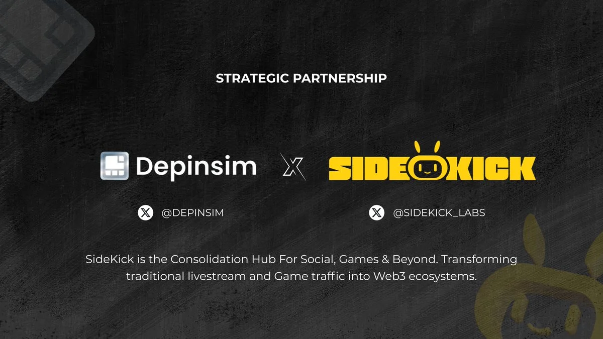 Sidekick Teams Up with Depinsim, Giving Away 50 VIPs!