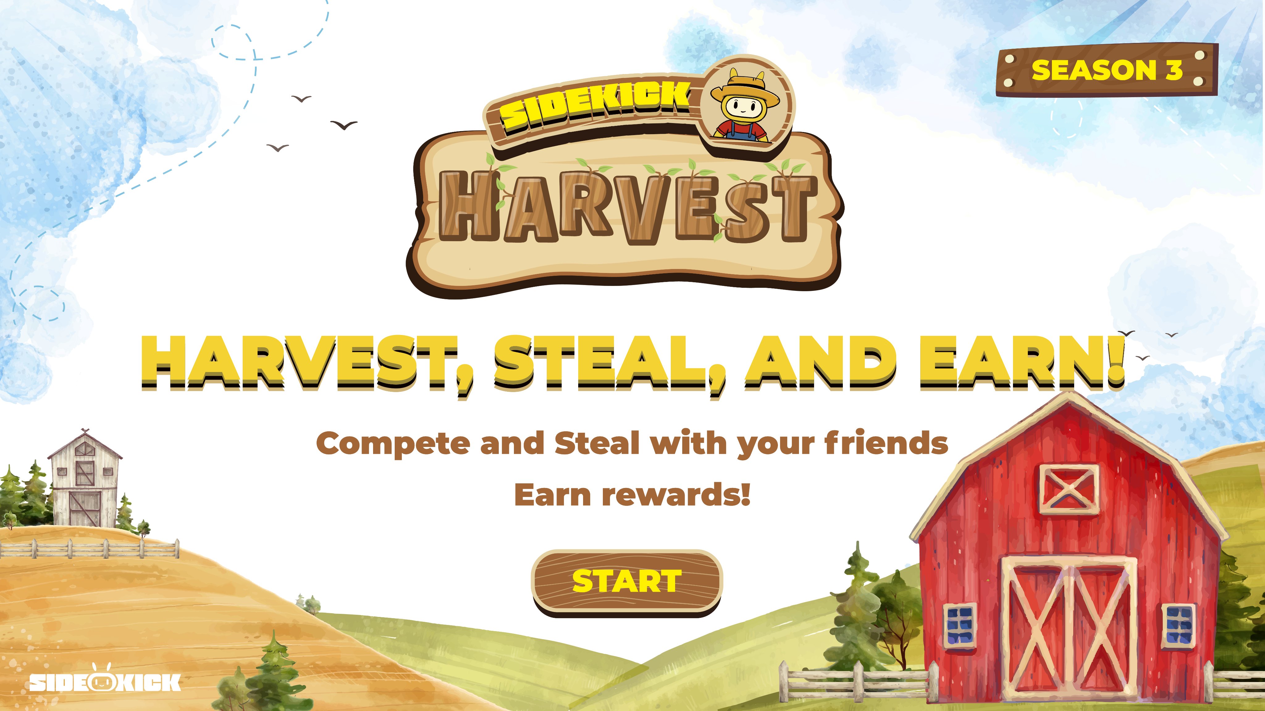 Season 3: Sidekick Harvest, First Web3 Social Gaming Discord Mini App!